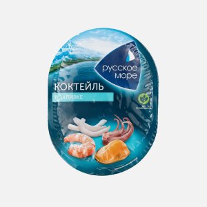 Коктейль Русское море Классик из морепродуктов в заливке 180г