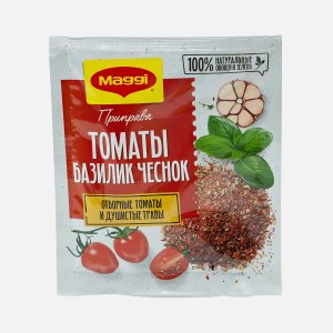 Приправа Магги Томаты/базилик и чеснок 20г