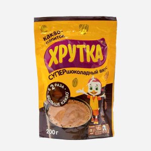 Какао-напиток Хрутка Супершоколадный вкус 200г