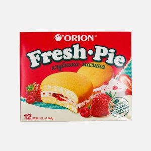 Пирожное Орион Фреш Пай Клубника/малина к/к 300г