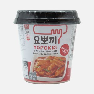 Клецки Йопокки Токпокки рисовые палочки с остро-сладким соусом 140г