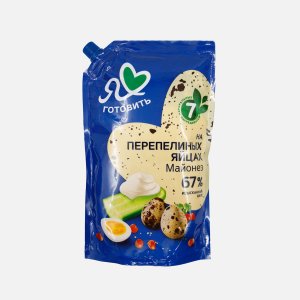 Майонез Я люблю готовить на перепелиных яйцах 67% д/п 600мл