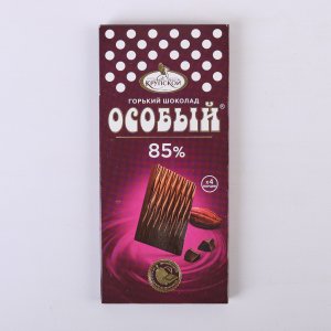 Шоколад Особый горький 85% какао 88г