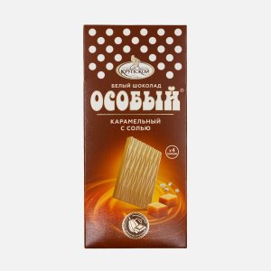 Шоколад Особый Карамельный с солью белый 88г