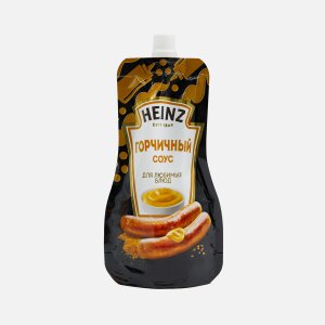 Соус Хайнц Горчичный на основе растительных масел дой/пак 200г
