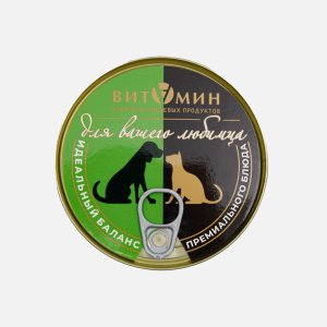 Корм Витамин для собак Рагу из нежной крольчатины с овощами ж/б 325г