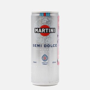 Напиток Мартини Семи Дольче виноградосод бел сл газ8.5%ж/б0,25л