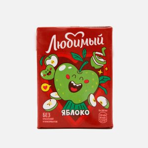 Напиток Любимый Яблоко освет сокосодержащий 0,2л