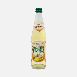 Напиток Бочкари Домашний Лимонад Имбирь газированный ст/б 0,45л