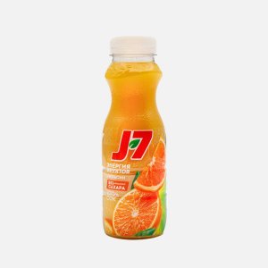 Сок J-7 Апельсин с мякотью пл/б 0,3л