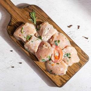 Шашлык из куриного филе на кефире п/ф вес