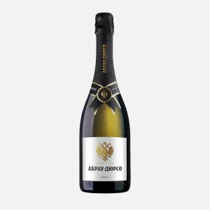 Вино игристое Абрау-Дюрсо 0,75л Императорское бел брют 11-12% ст/б