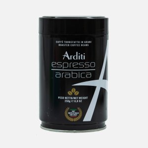Кофе Ардити Эспрессо Арабика 100% Арабика в зернах ж/б 250г