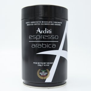 Кофе Ардити Эспрессо Арабика 100% Арабика молотый ж/б 250г