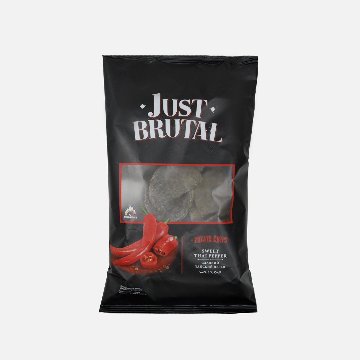 Чипсы Джаст Брутал со вкус сладкого тайского перца 85г Чипсы Джаст Брутал со вкус сладкого тайского перца 85г