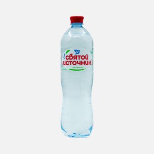 Вода Святой Источник питьевая газированная пэт 1л