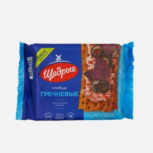 Хлебцы Щедрые Гречневые 200г 