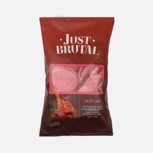 Чипсы Джаст Брутал со вкусом утки+соус из дикой брусники 85г