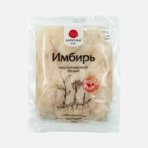 Имбирь Маюми белый маринованный в/у 140г