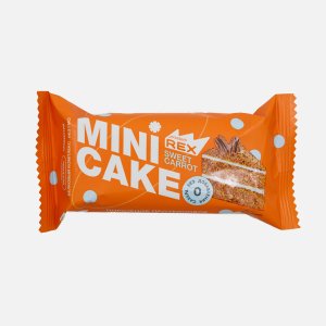 Пирожное Протеин Рекс Морковный тортик протеиновое 40г