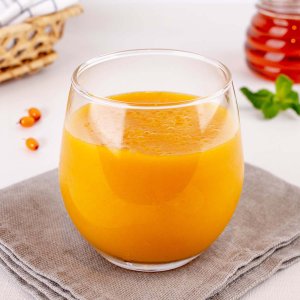 Кисель овсяный на меду с облепихой вес