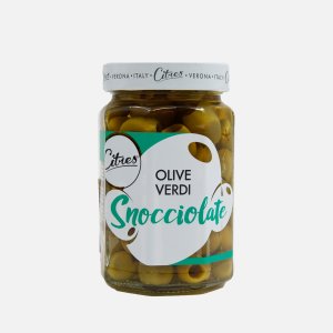 Оливки Ситрес зеленые б/к ст/б 290г