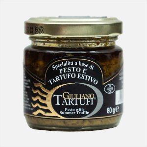 Соус Джулиано Тартуфи Песто с черным трюфелем ст/б 80г