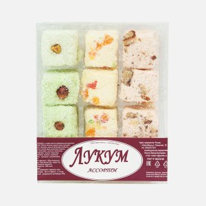 Лукум Восточные сладости Ассорти пл/уп 275г
