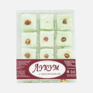 Лукум Восточные сладости с фисташкой пл/уп 275г