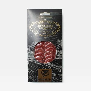 Колбаса Охота из медведя с/в нарезка 75г