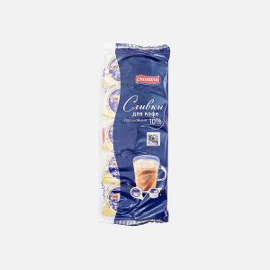 Сливки Эрманн для кофе порционные 10% 10шт*10г
