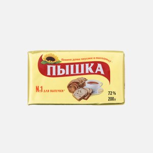 Маргарин Пышка для выпечки 72% 200г