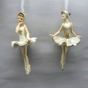 Украшение елочн Балерина подвесное L6 W4,5 H11см полимер 782405