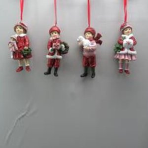 Украшение елоч Девочка/Мальчик подв L5 W3 H11см полимер 782384