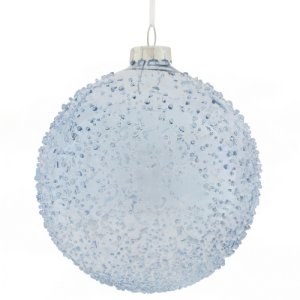 Украшение елочное Шар D10см L10 W10 H10см стекло 754066