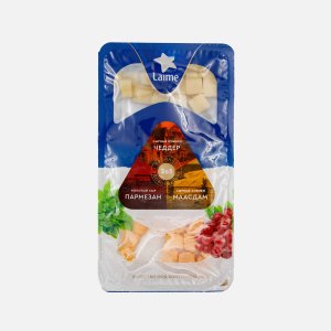 Ассорти сыров Лайме Пармезан/Маасдам/Чеддер 120г