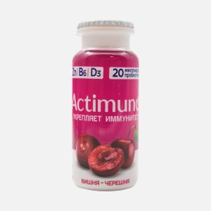 Продукт к/м Актимуно Вишня-Черешня 1.5% пл/б 95г