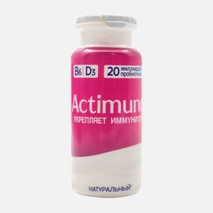 Продукт к/м Актимуно сладкий натуральный 1.6% пл/б 95г