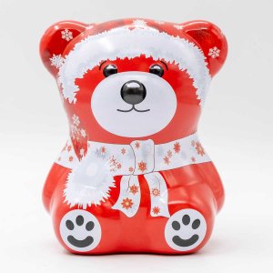 Чай Черный дракон Новогодний мишка красный ж/б 50г