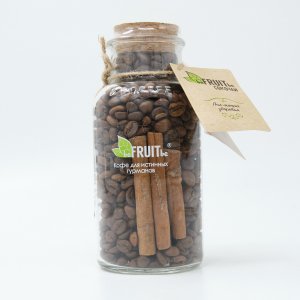 Кофе Бифрутби в зернах с корицей 180г