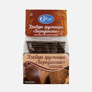Хлебцы Монастырский Двор Бородинские хрустящие 250г