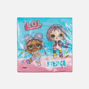 Салфетки Лол Презент Сюрприз бум 33*33см 3сл 20шт 304222