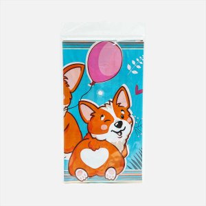 Скатерть Корги 120х180 полиэтилен 307897