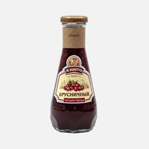 Соус Кинто Брусничный Четыре перца ст/б 320г
