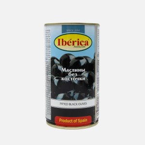 Маслины Иберика без косточки ж/б/кл 360г