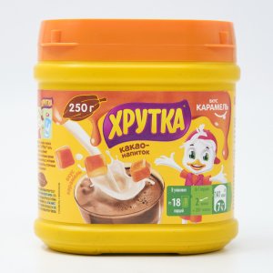 Какао-напиток Хрутка со вкусом карамели 250г