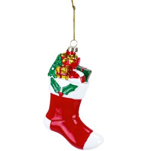 Украш елоч подвес Рождественнское желание 9х4х11см пластик НУ-3354