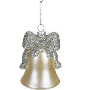 Украшение елочн подвес Колокольчик желаний 5,8х5,8х7,8см пластик