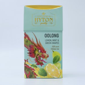 Чай Хайтон Улун Лимон/мята/зеленый виноград 90г