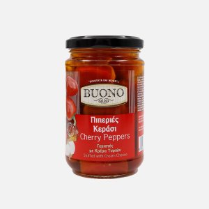 Перцы Буоно Черри со сливочным сыром ст/б 314мл